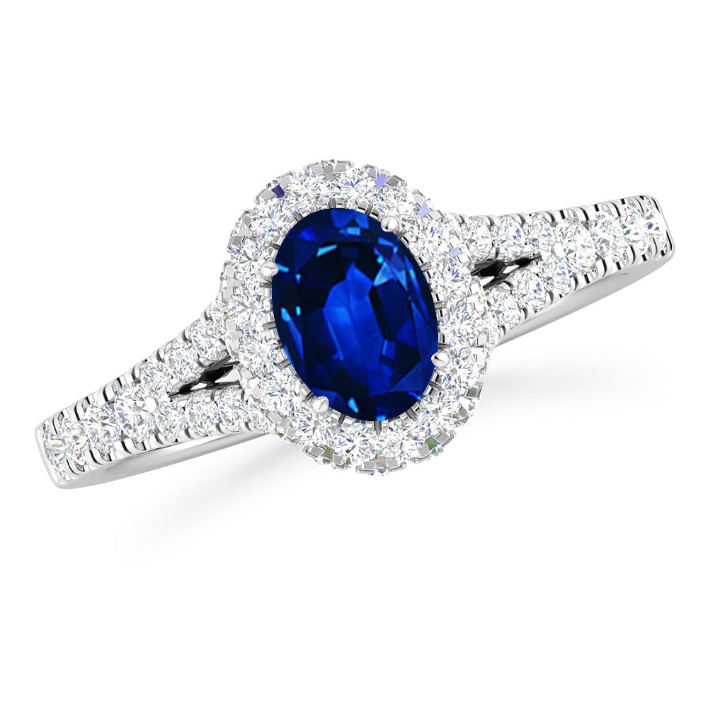 White Gold - Sapphire