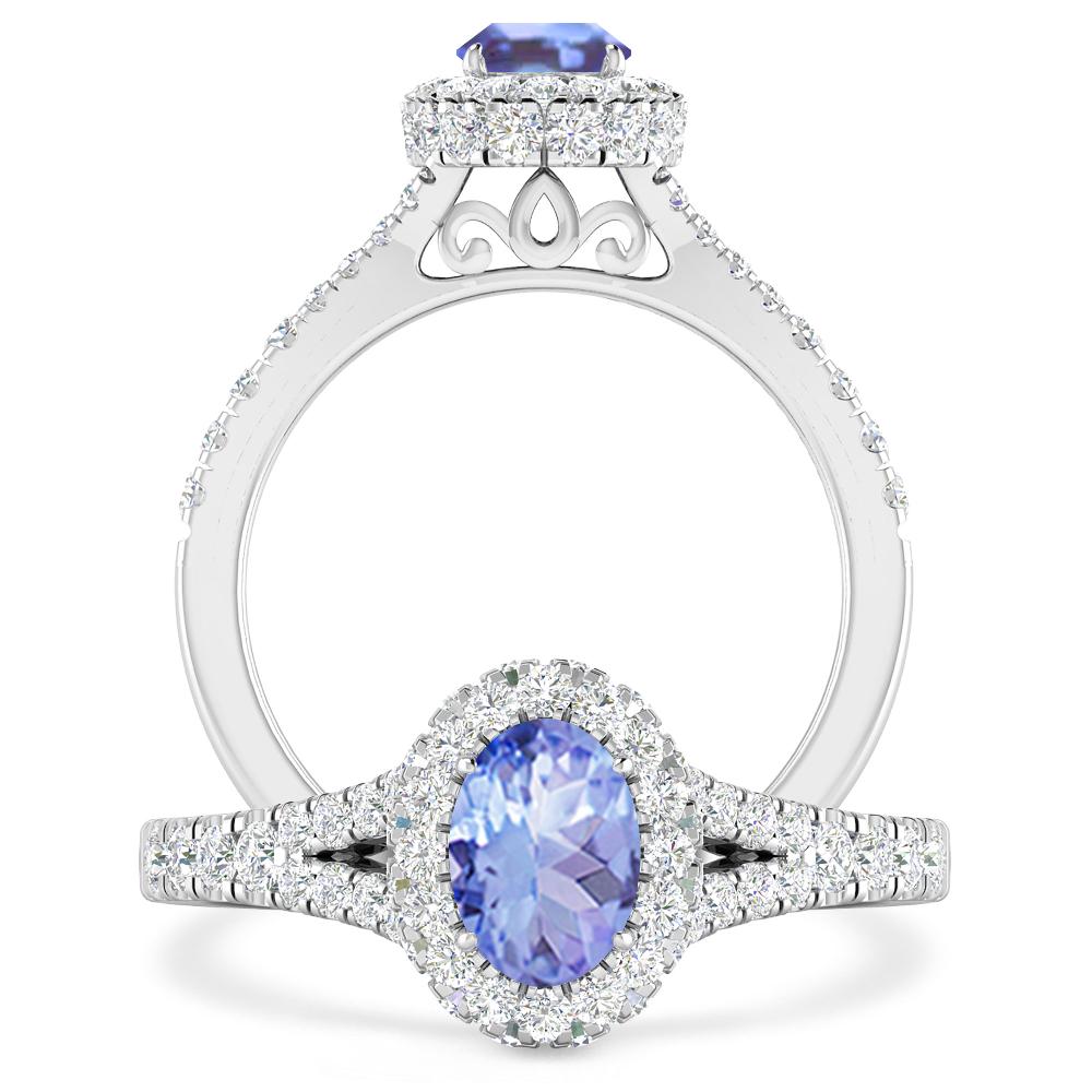 White Gold - Tanzanite