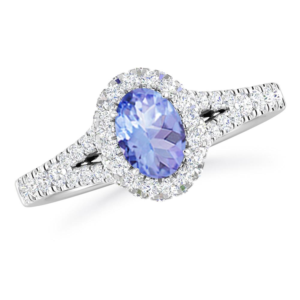 White Gold - Tanzanite