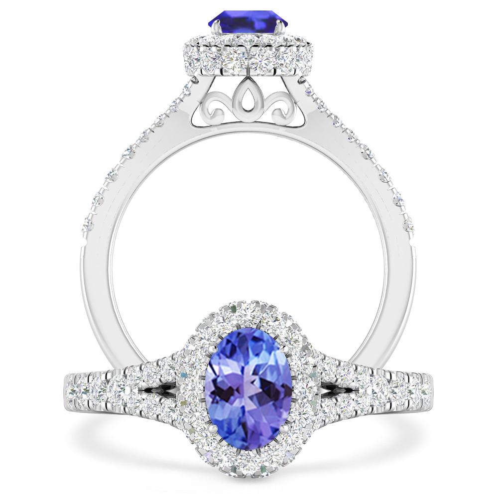 White Gold - Tanzanite