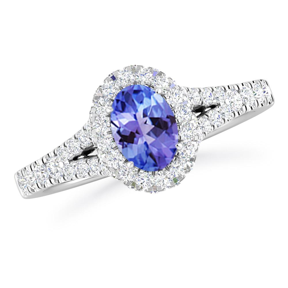 White Gold - Tanzanite