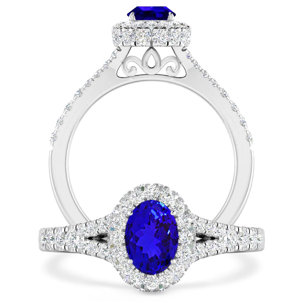 White Gold - Tanzanite