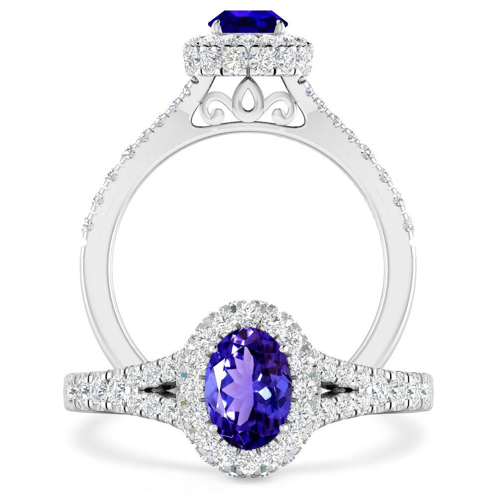 White Gold - Tanzanite