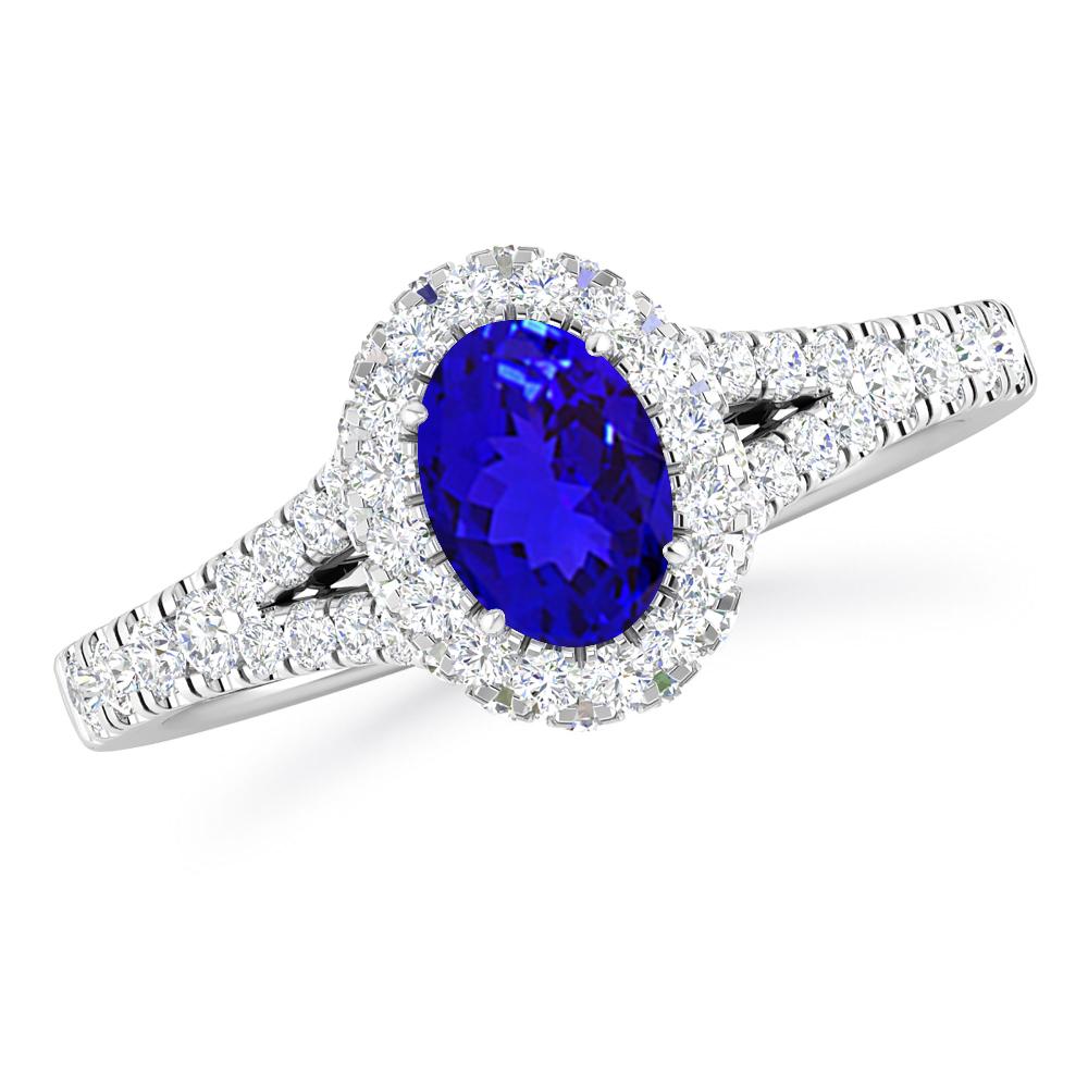 White Gold - Tanzanite