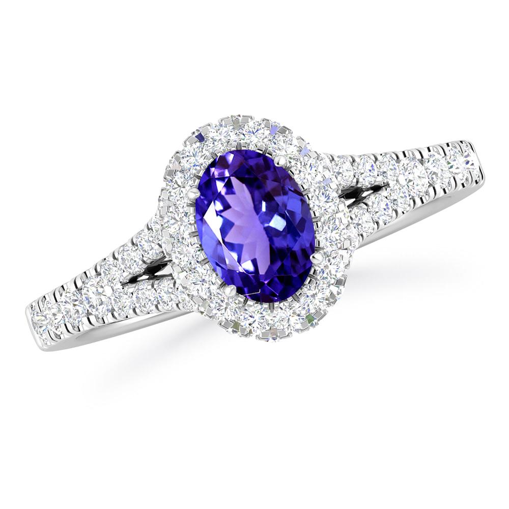 White Gold - Tanzanite