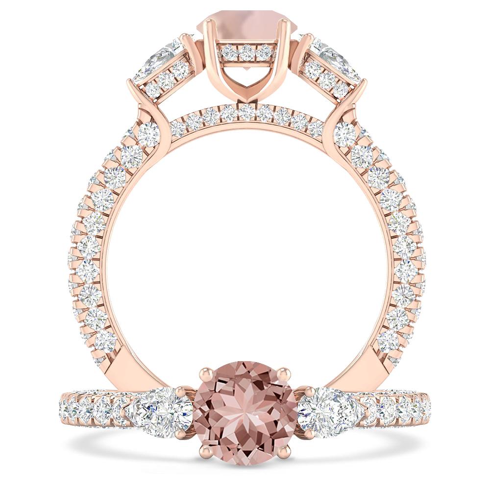 Rose Gold - Morganite