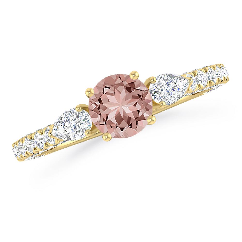 Yellow Gold - Morganite