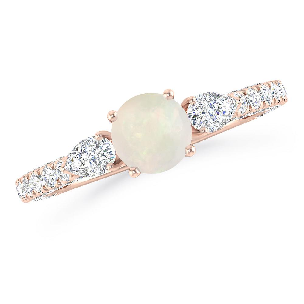 Rose Gold - Opal