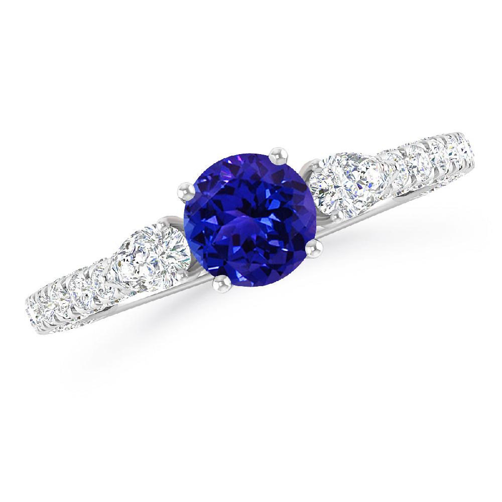 White Gold - Tanzanite