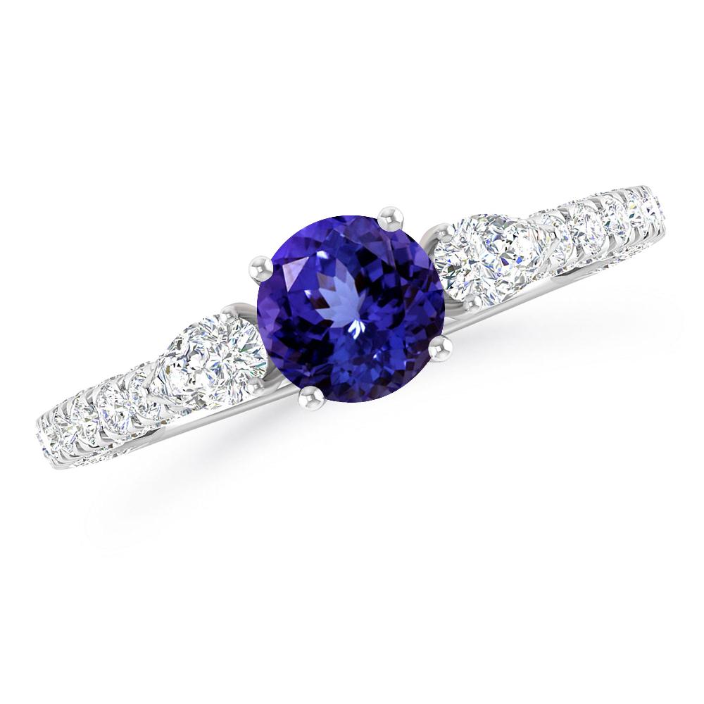 White Gold - Tanzanite