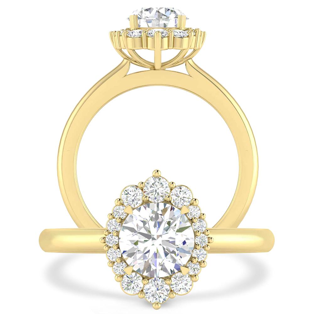 Yellow Gold - Diamond