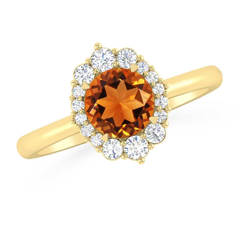 Yellow Gold - Citrine