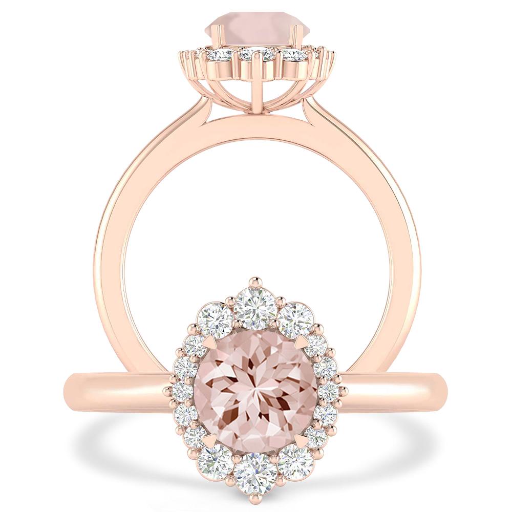 Rose Gold - Morganite