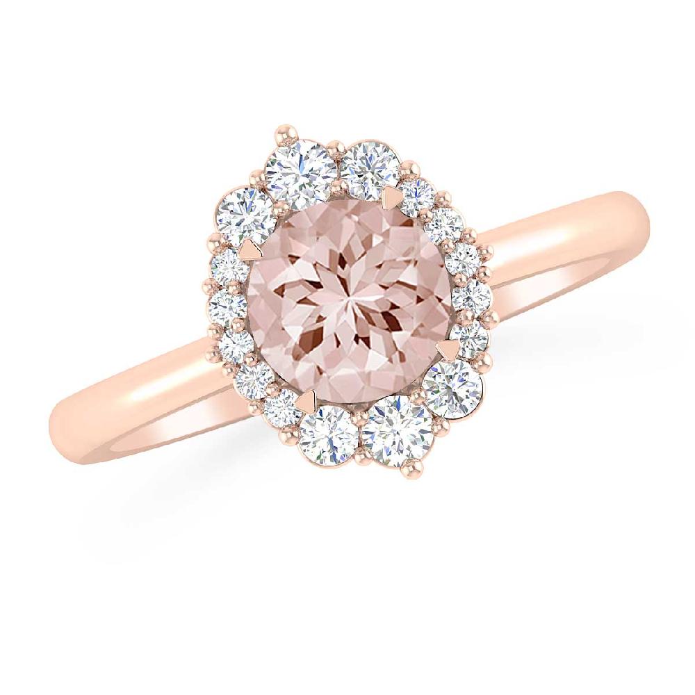 Rose Gold - Morganite