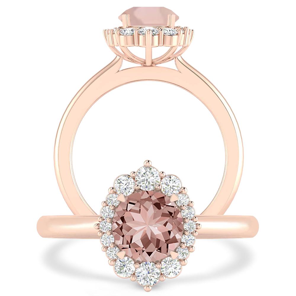 Rose Gold - Morganite