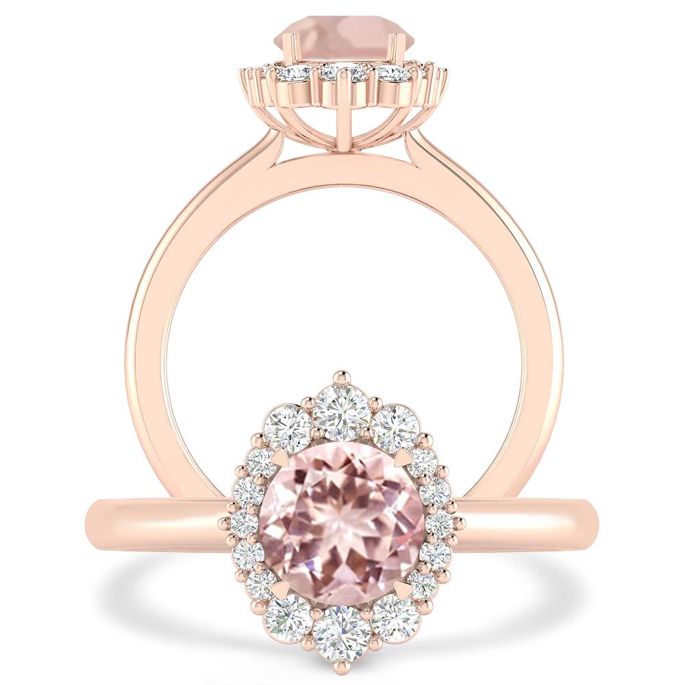 Rose Gold - Morganite