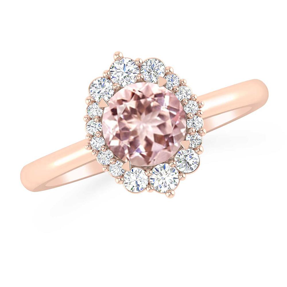 Rose Gold - Morganite