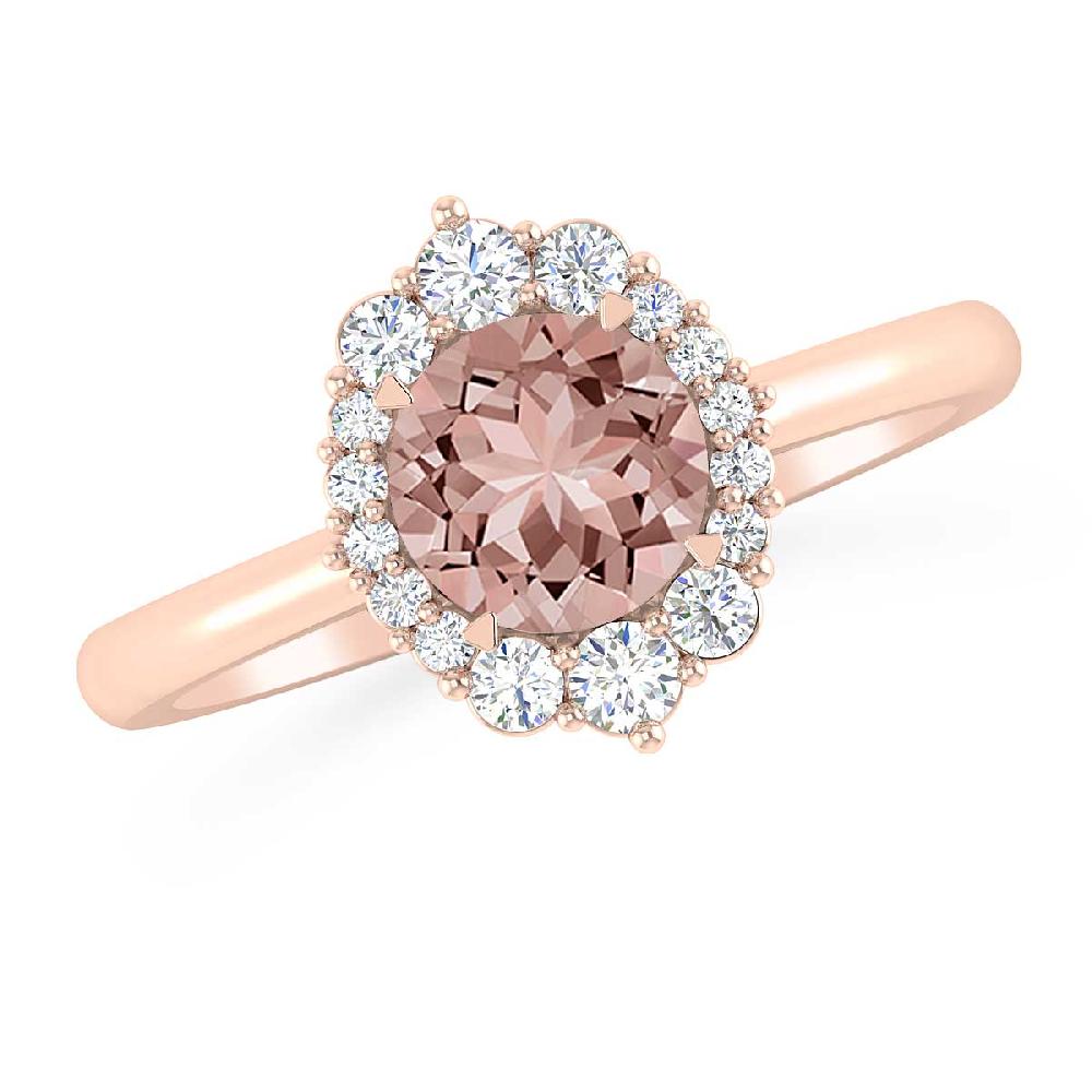 Rose Gold - Morganite