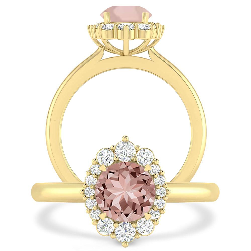 Yellow Gold - Morganite