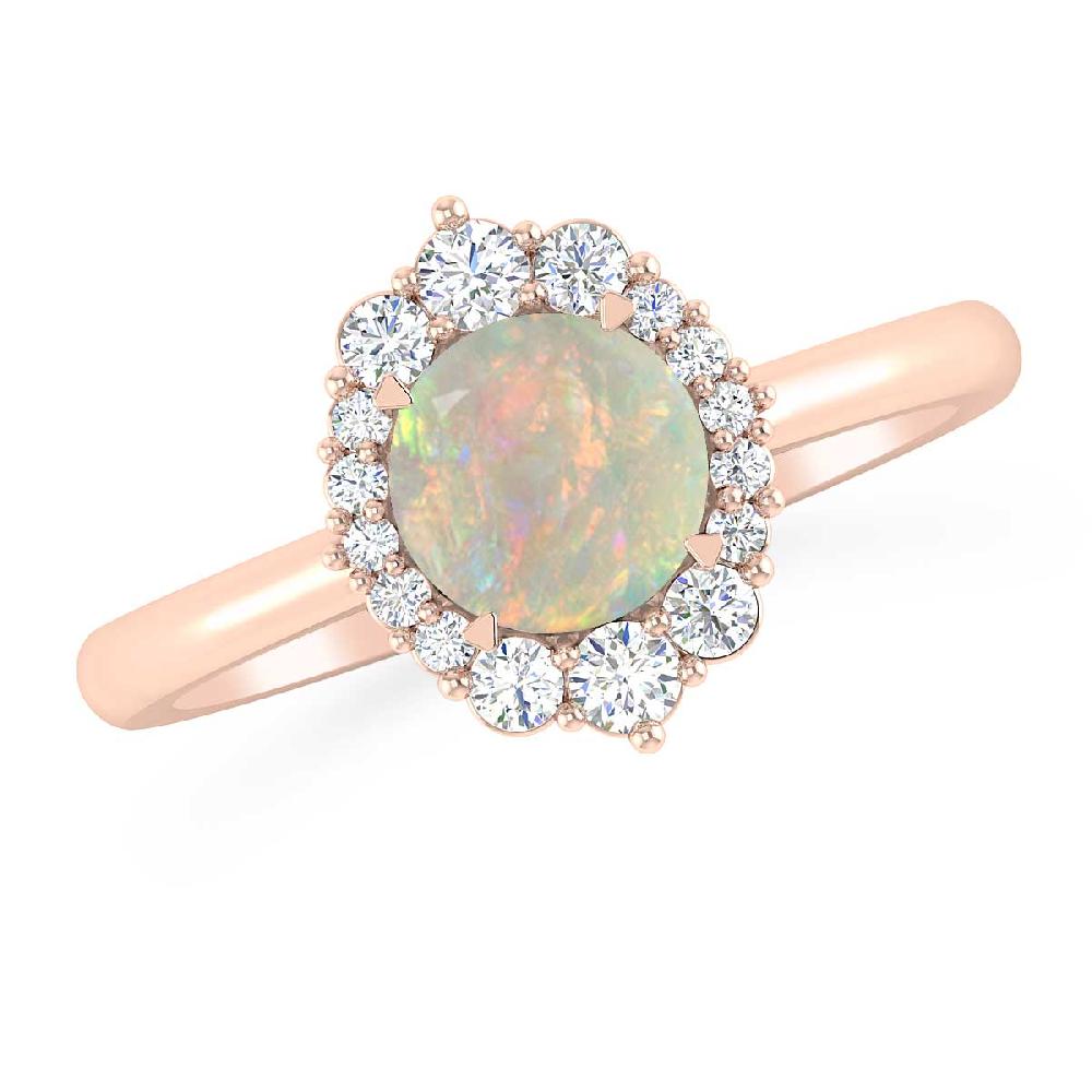 Rose Gold - Opal