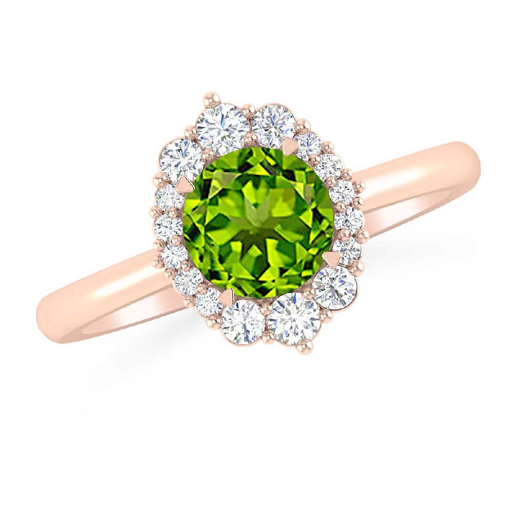 Rose Gold - Peridot