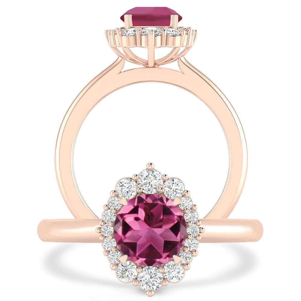 Rose Gold - Pink Tourmaline