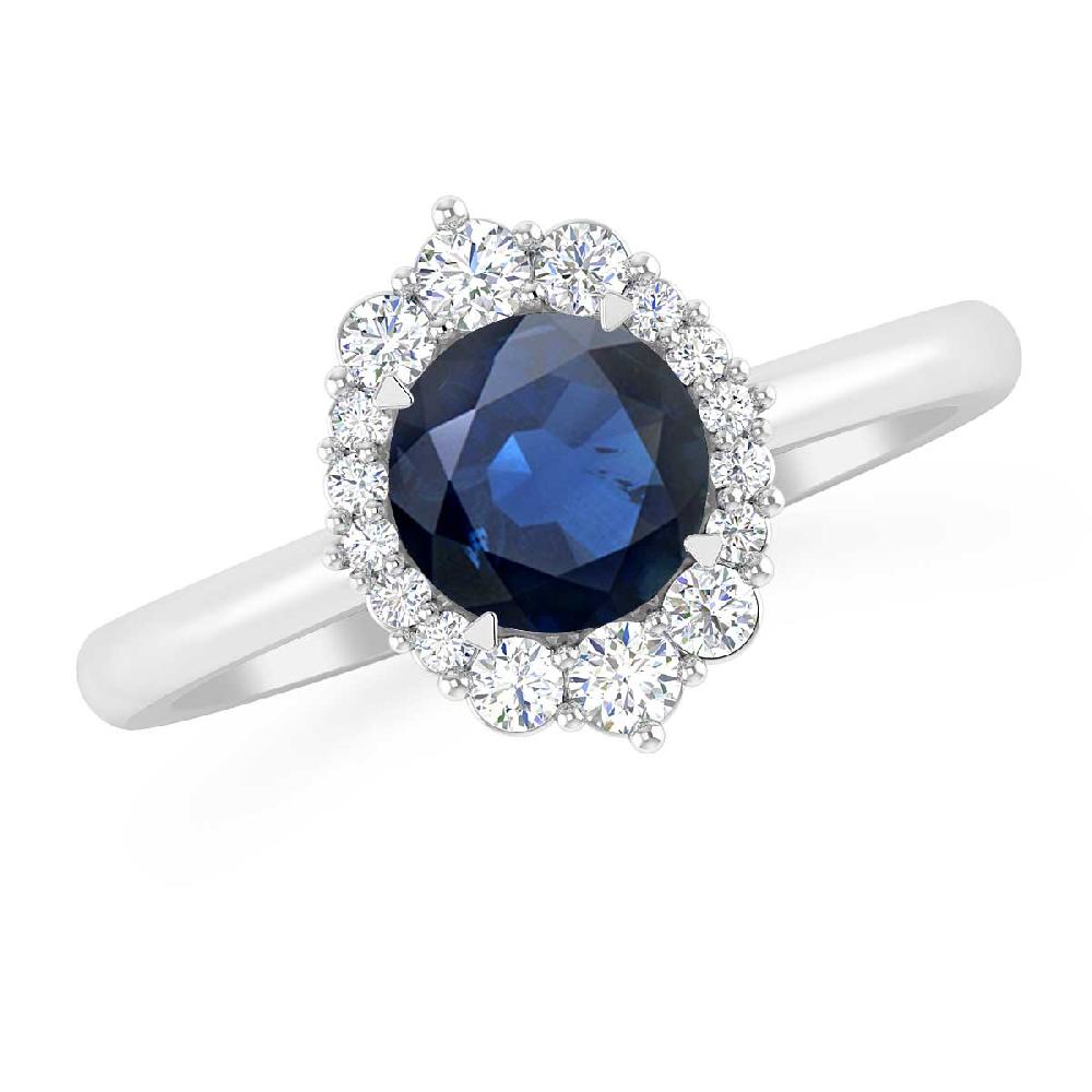 White Gold - Sapphire