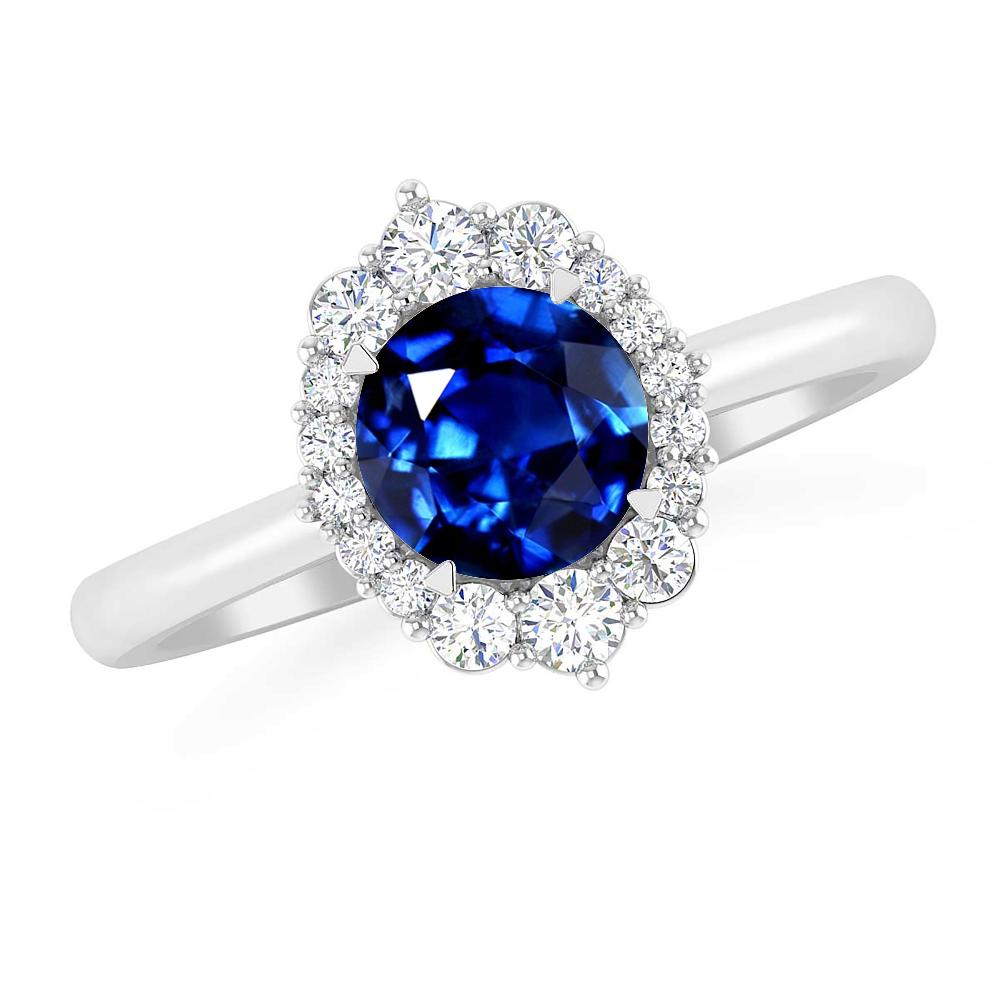 White Gold - Sapphire