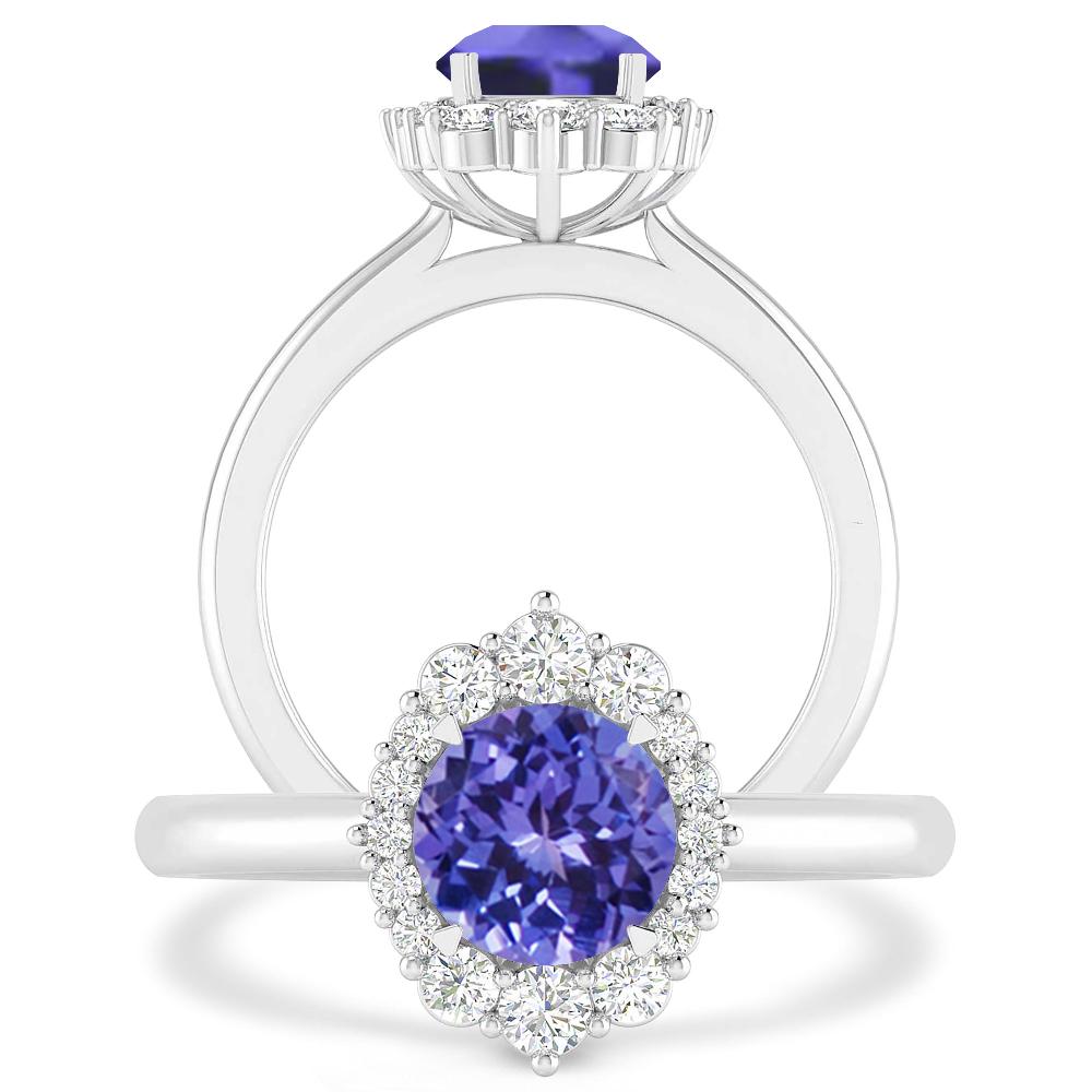 White Gold - Tanzanite