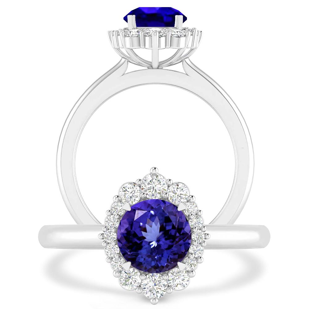 White Gold - Tanzanite