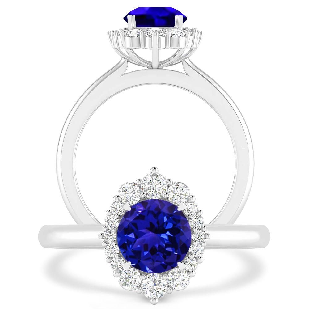 White Gold - Tanzanite