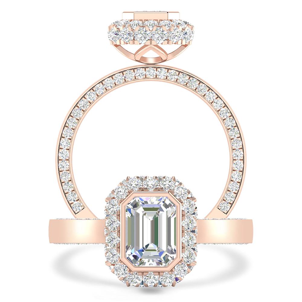 Rose Gold - Diamond