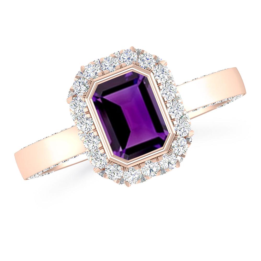 Rose Gold - Amethyst