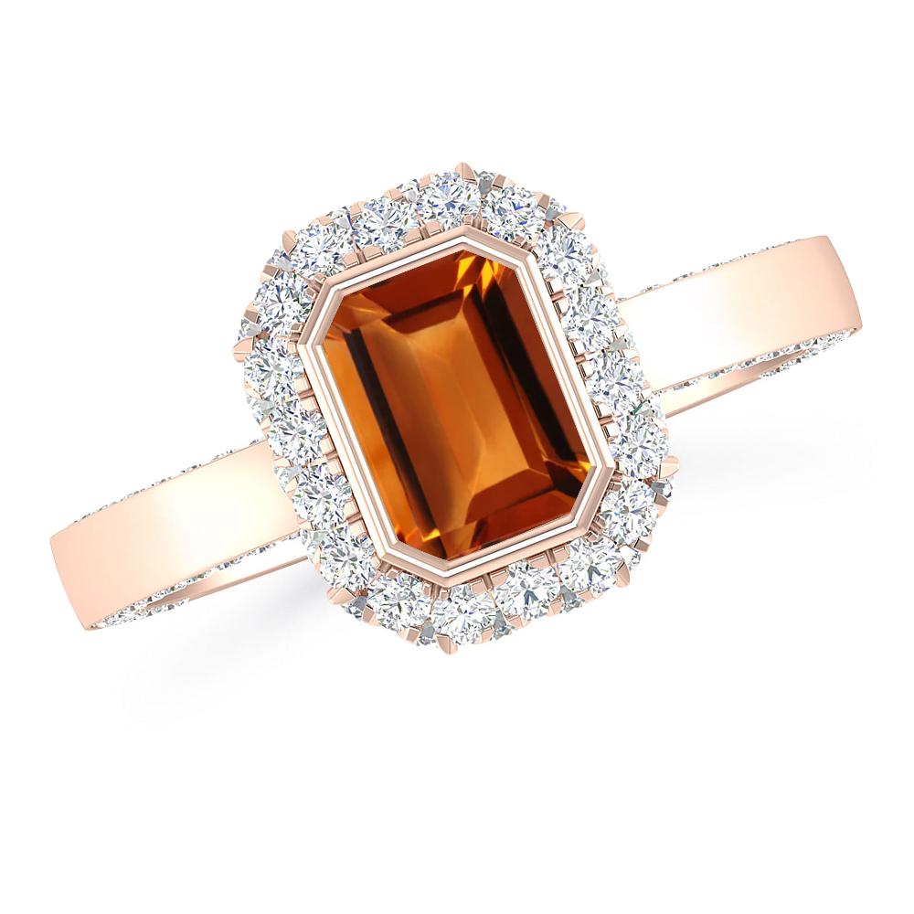 Rose Gold - Citrine