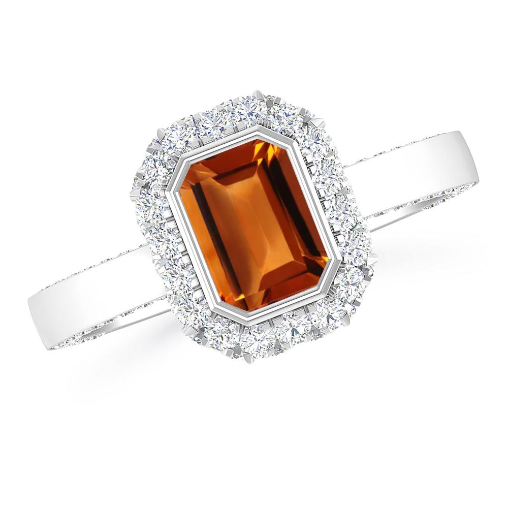 White Gold - Citrine