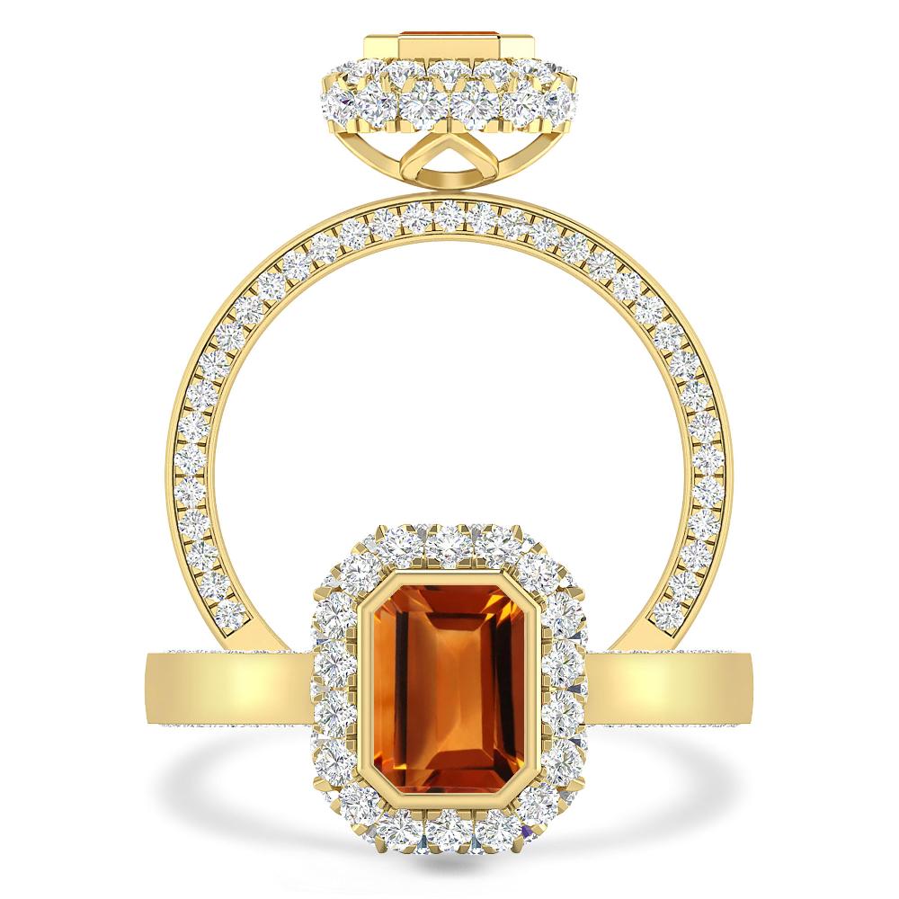 Yellow Gold - Citrine