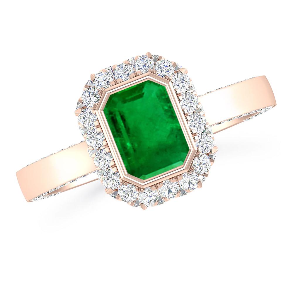 Rose Gold - Emerald