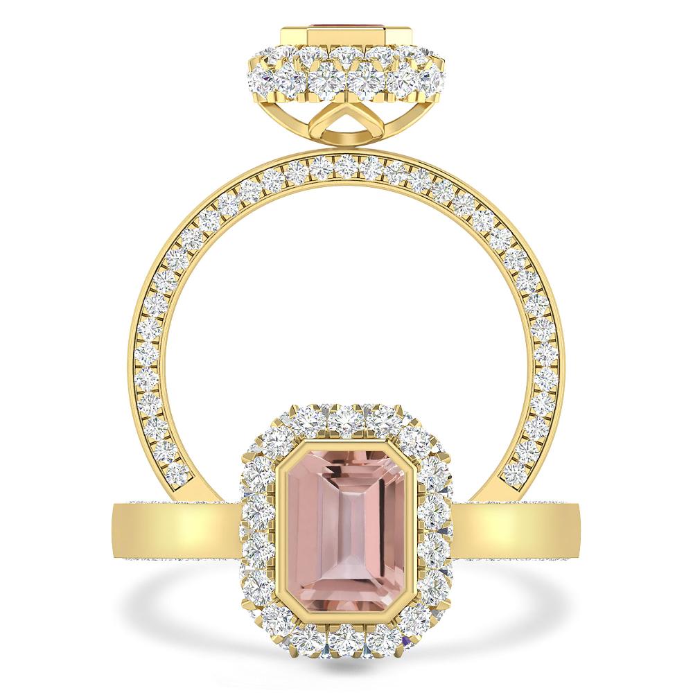 Yellow Gold - Morganite