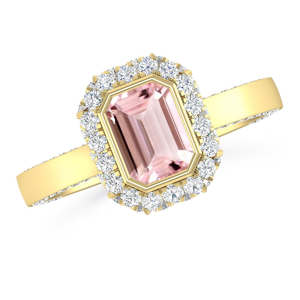 Yellow Gold - Morganite