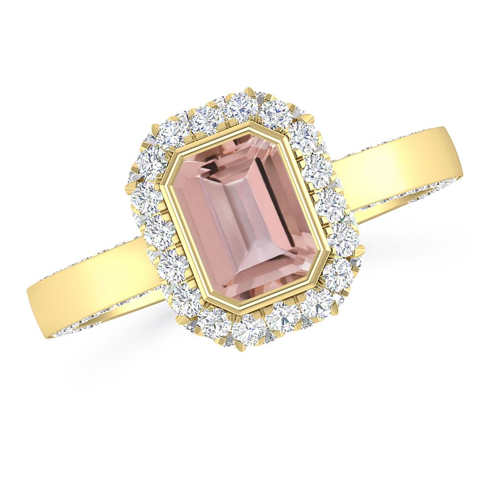 Yellow Gold - Morganite