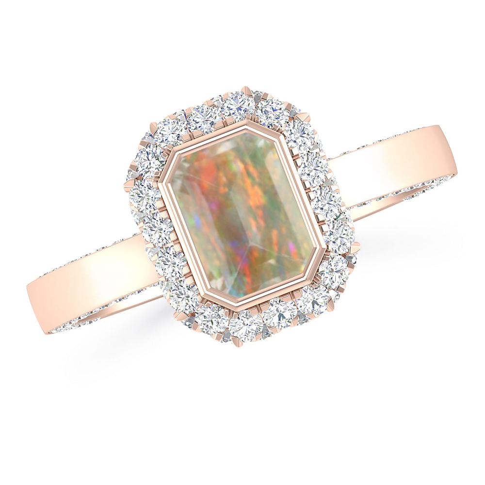 Rose Gold - Opal