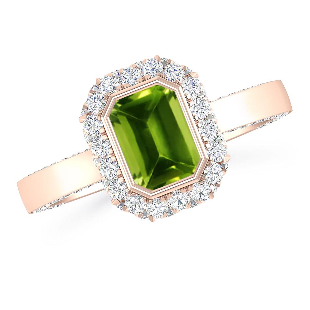 Rose Gold - Peridot