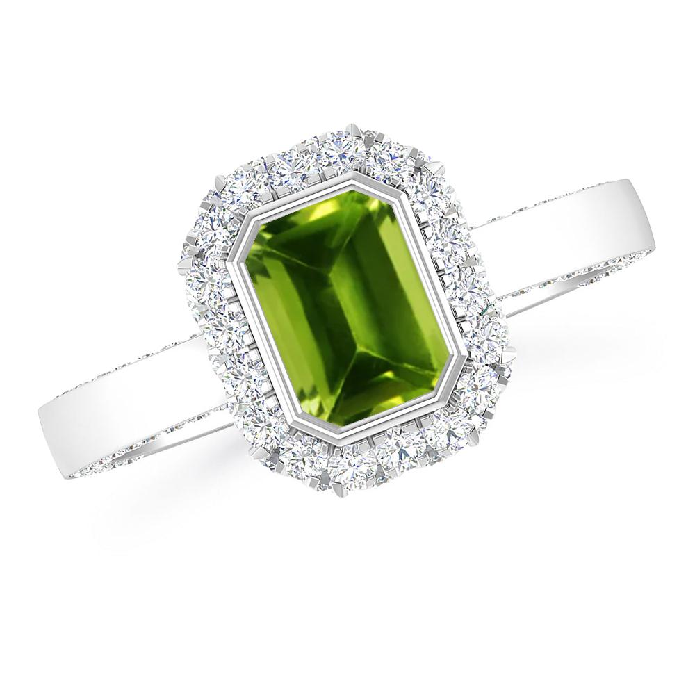 White Gold - Peridot