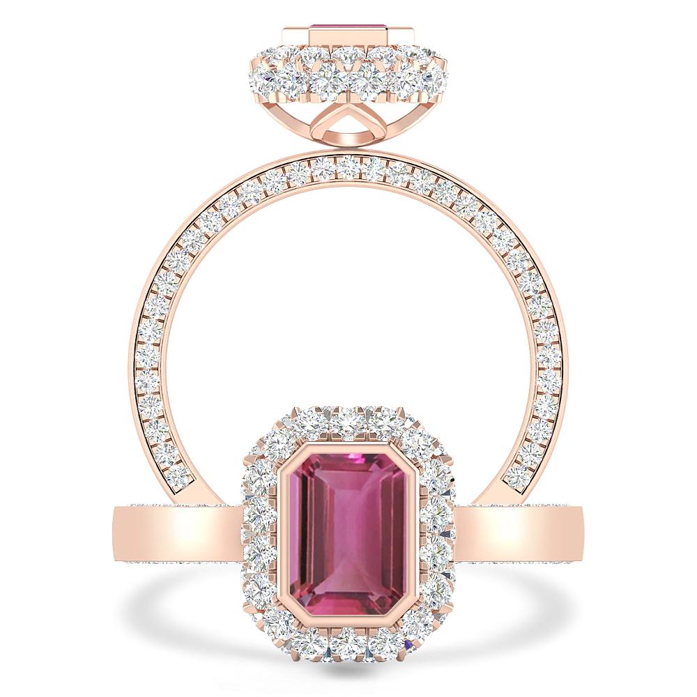 Rose Gold - Pink Tourmaline