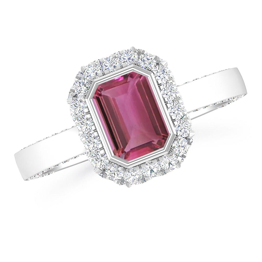 White Gold - Pink Tourmaline