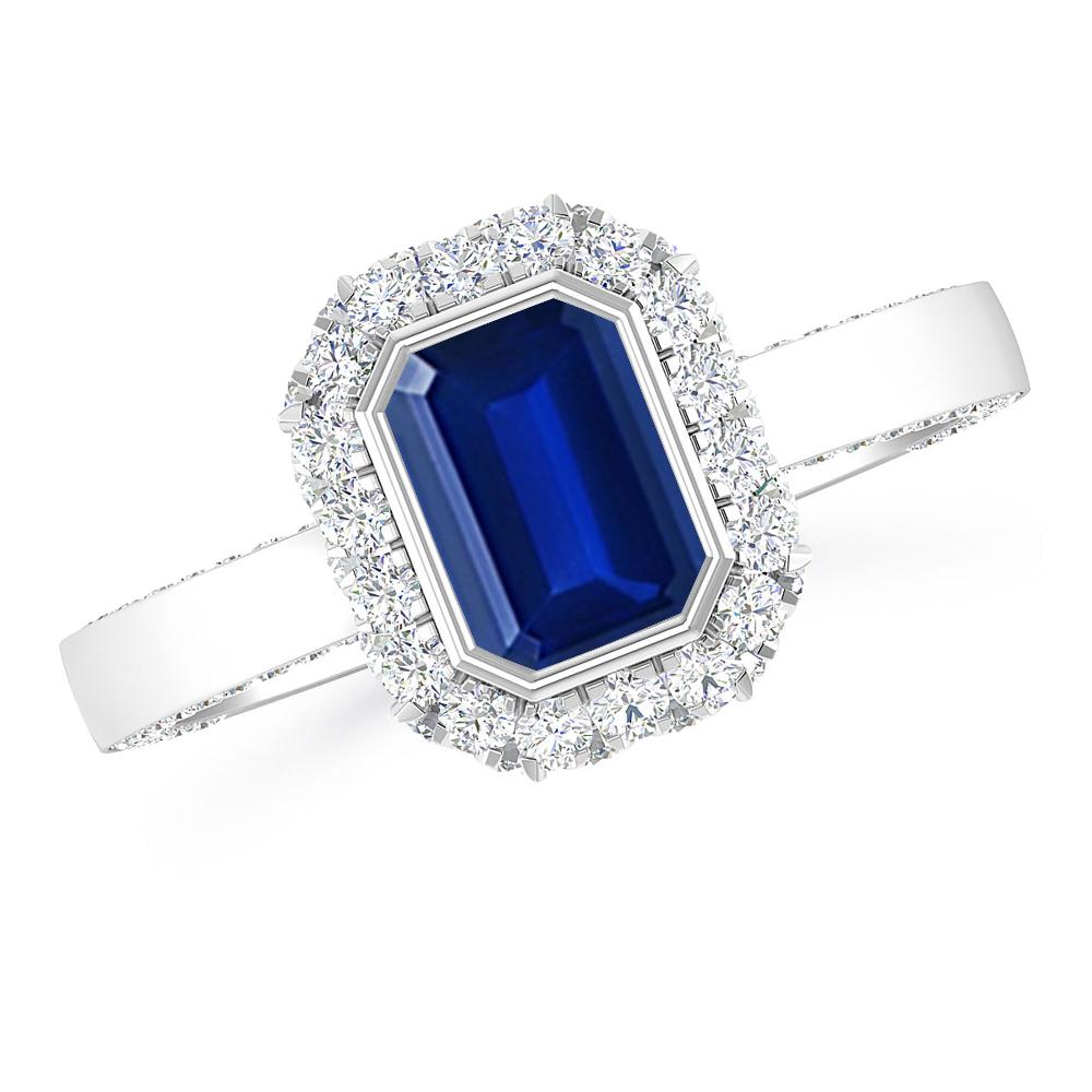 White Gold - Sapphire