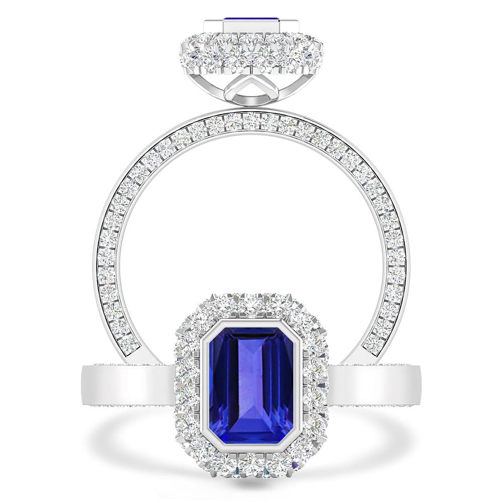 White Gold - Tanzanite