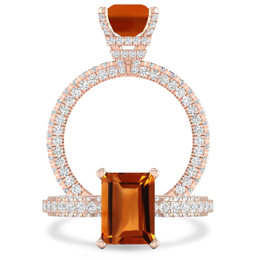 Rose Gold - Citrine