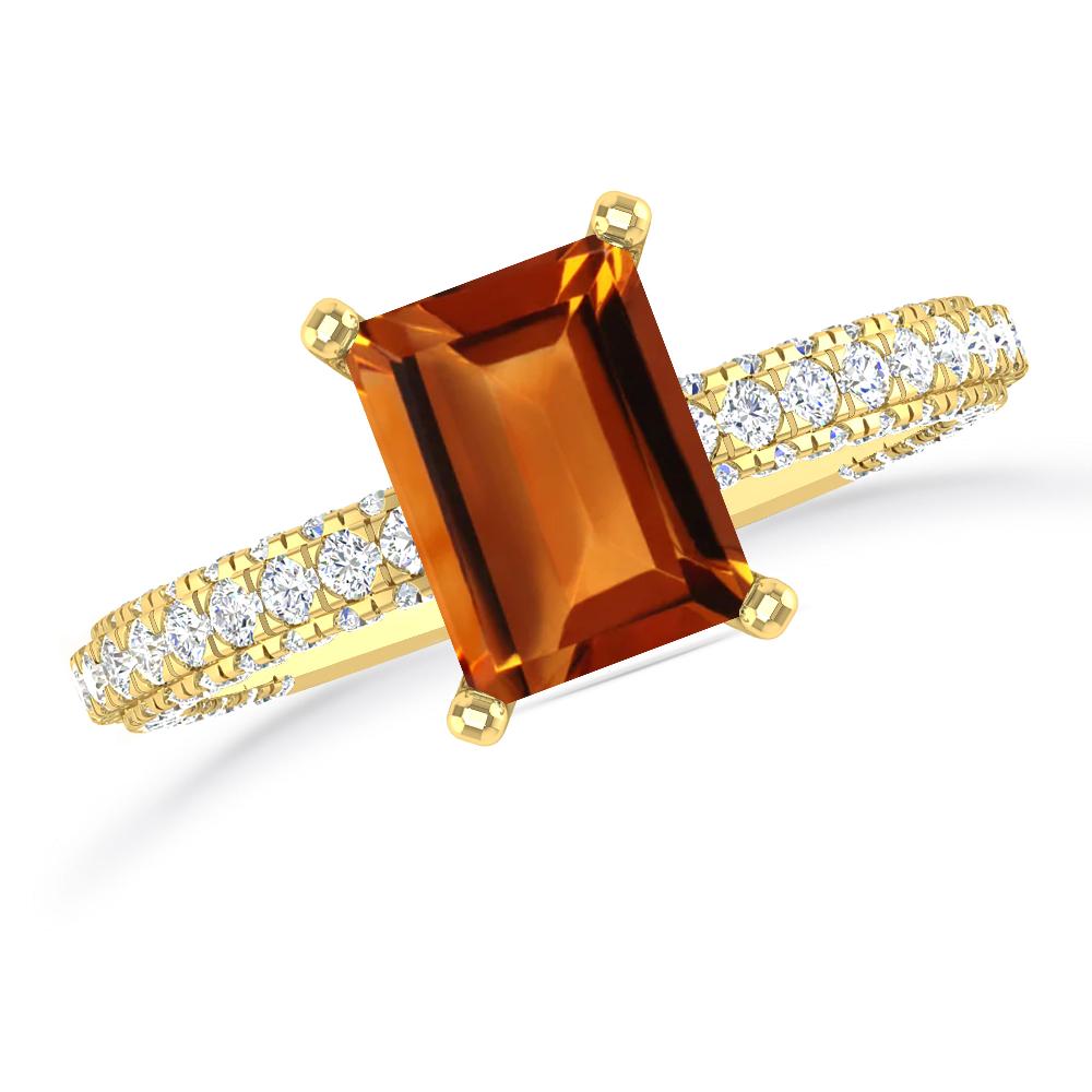 Yellow Gold - Citrine