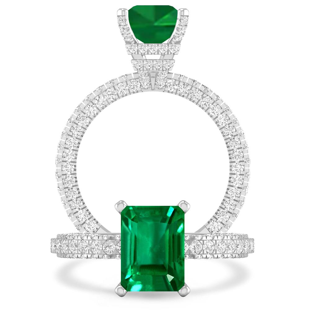 White Gold - Emerald